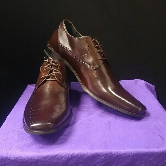 STACY ADAMS ATWELL PLAIN TOE OXFORD 15M - Picture 1 of 7